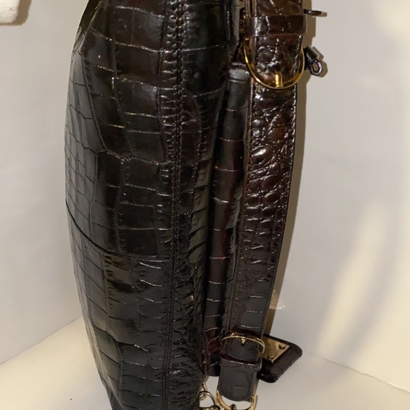 Charles David Vintage  Genuine Leather Purse | Alligator print - Picture 3 of 9